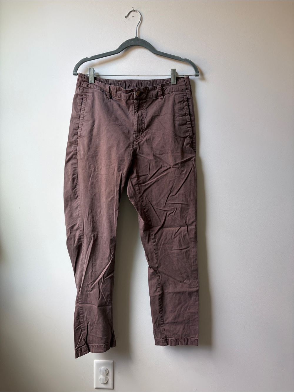 Pact Men's Brown Chino Pants